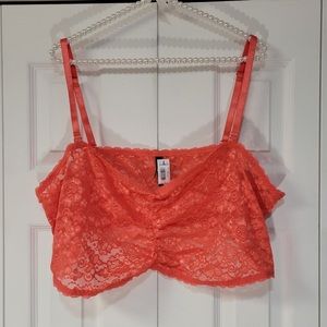 New Torrid Lace Bandeau plus size 5x
